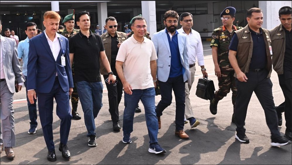 সৈয়দপুরে পৌঁছেছেন প্রধানমন্ত্রী