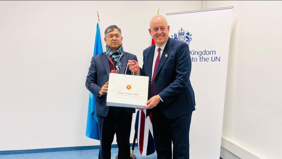 পুলিশ সংস্কার ও রোহিঙ্গা ইস্যুতে যুক্তরাজ্যের সহযোগিতা চায় বাংলাদেশ