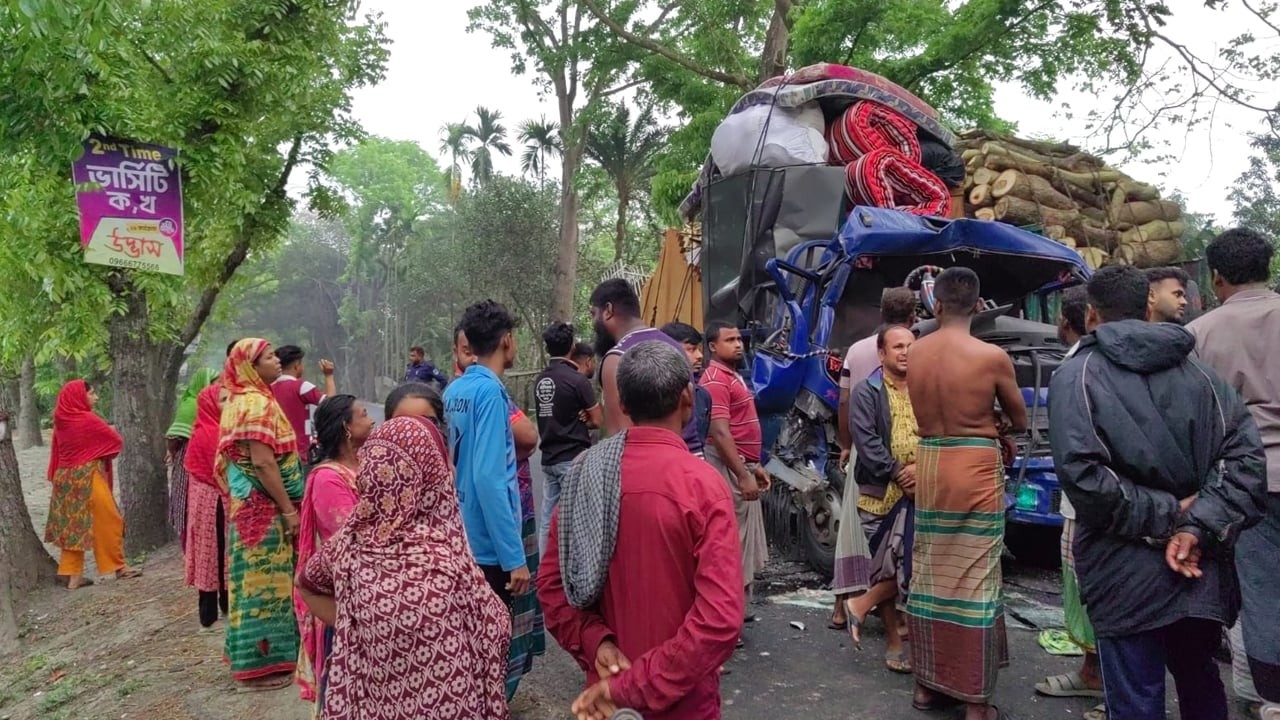 মাদারীপুরে পিকআপ-ট্রাকের সংঘর্ষে শিশুসহ আহত ৮