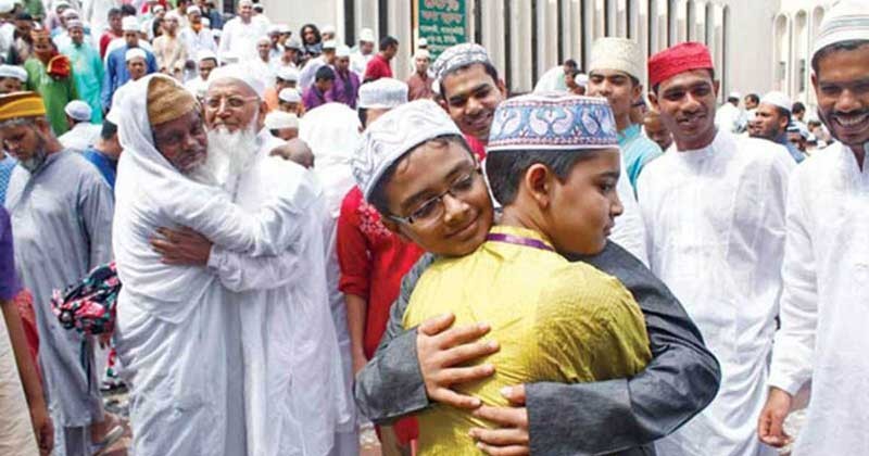 সারাদেশে উদযাপিত হচ্ছে পবিত্র ঈদুল ফিতর