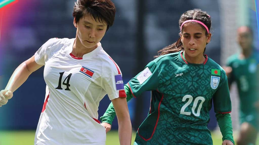 উত্তর কোরিয়ার কাছে ৫-০ গোলে হার বাংলাদেশের