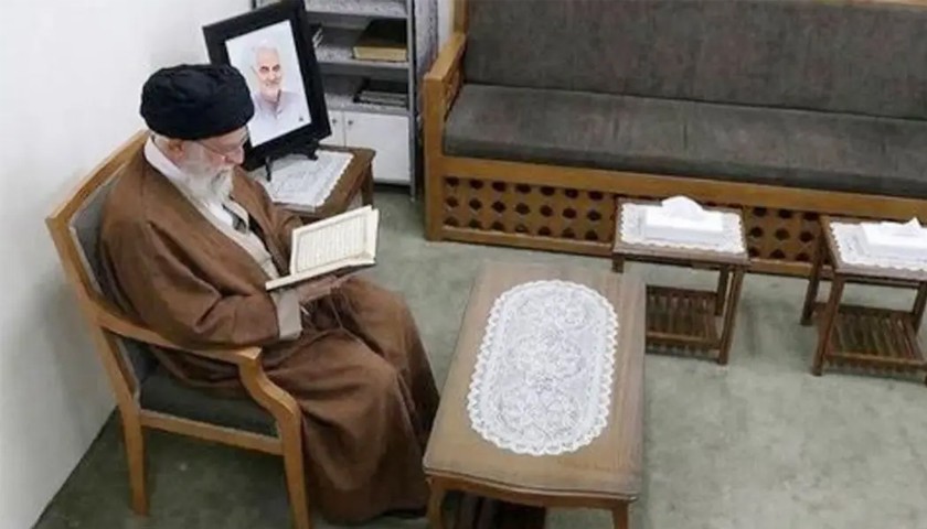 খামেনির শেষ ছবি প্রকাশ করল ইরান