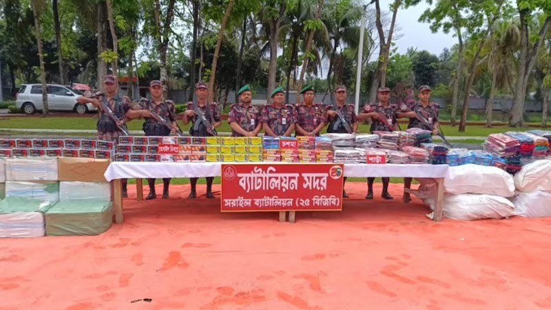 বিজয়নগরে মাটির নিচে মিলল সাড়ে ৯ কোটি টাকার ভারতীয় পণ্য