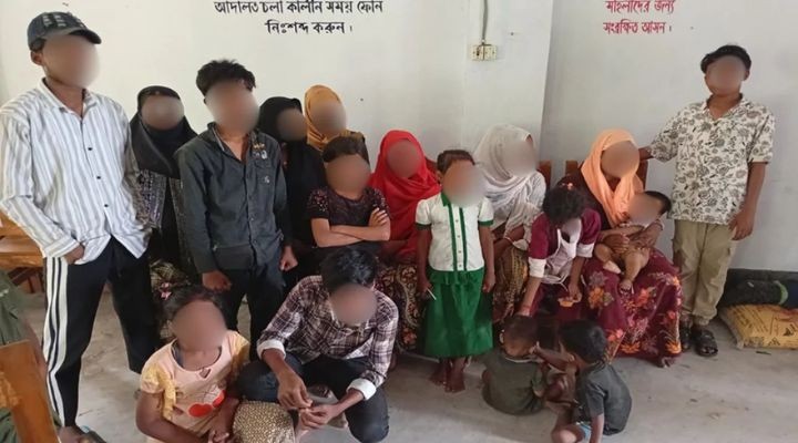 ভাসানচর থেকে পালানো ৩৭ রোহিঙ্গা সন্দ্বীপে আটক