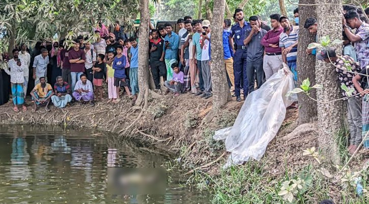 নিখোঁজ ইটভাটা শ্রমিকের লাশ মিলল ডোবায়