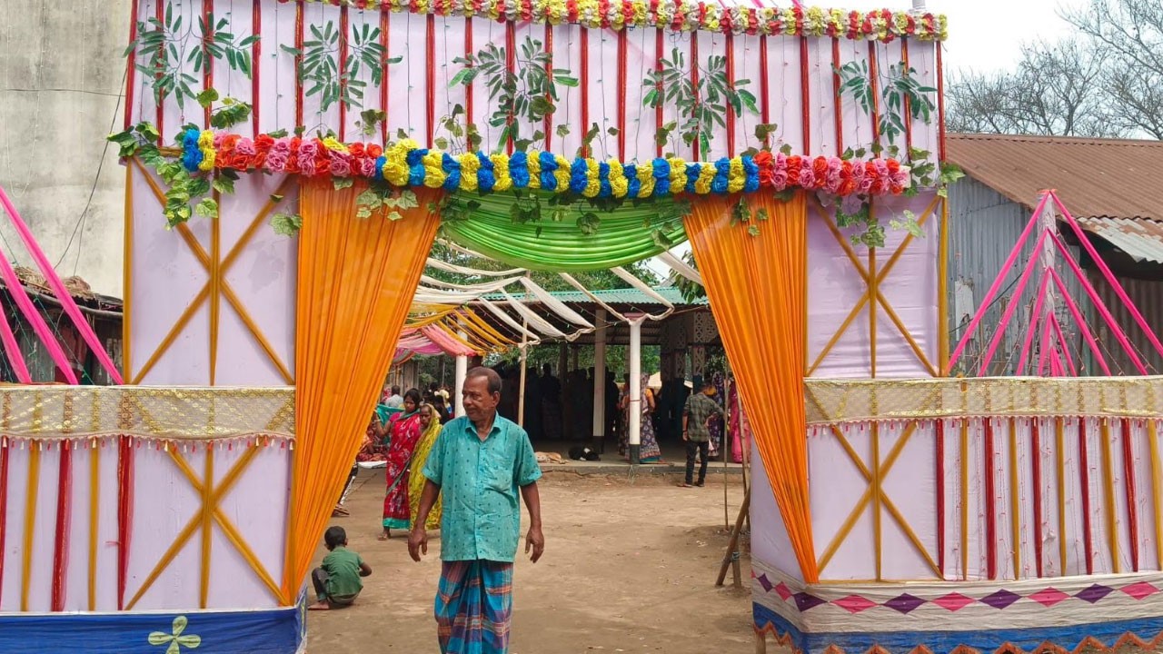 তাহিরপুরে বিয়ে বাড়ির আলোকসজ্জার বৈদ্যুতিক তারে স্পৃষ্ট হয়ে শিশুর মৃত্যু