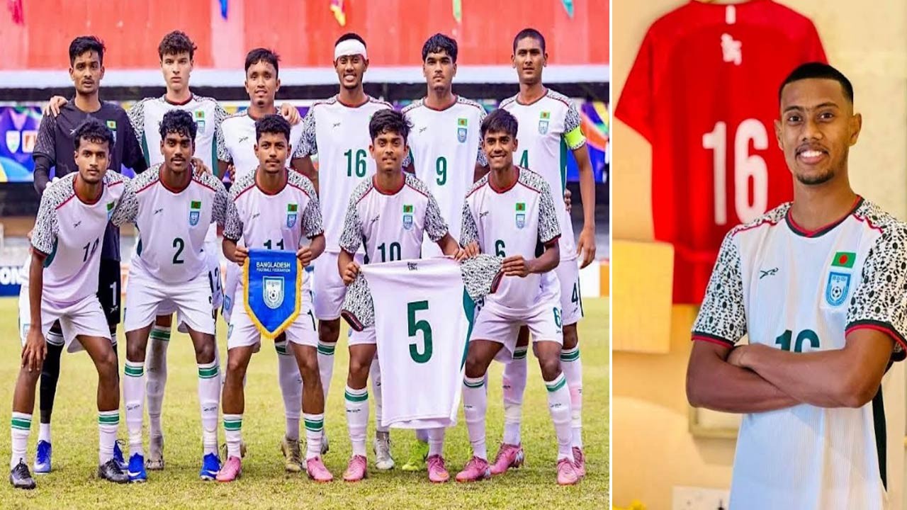 সাফ অনুর্ধ-২০ চ্যাম্পিয়ন বাংলাদেশ ফুটবল দলের সদস্য ইউসুফের সাফল্যে গর্বিত চাঁপাইনবাবগঞ্জের রহনপুরবাসী