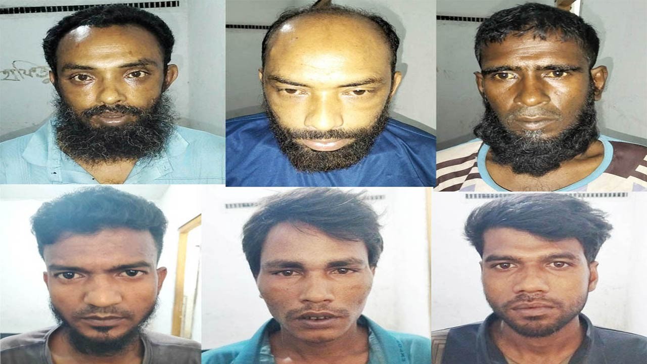 বগুড়ার ধুনটে মাদকের আস্তানায় পুলিশের অভিযানে দুই ভাইসহ গ্রেফতার ৬