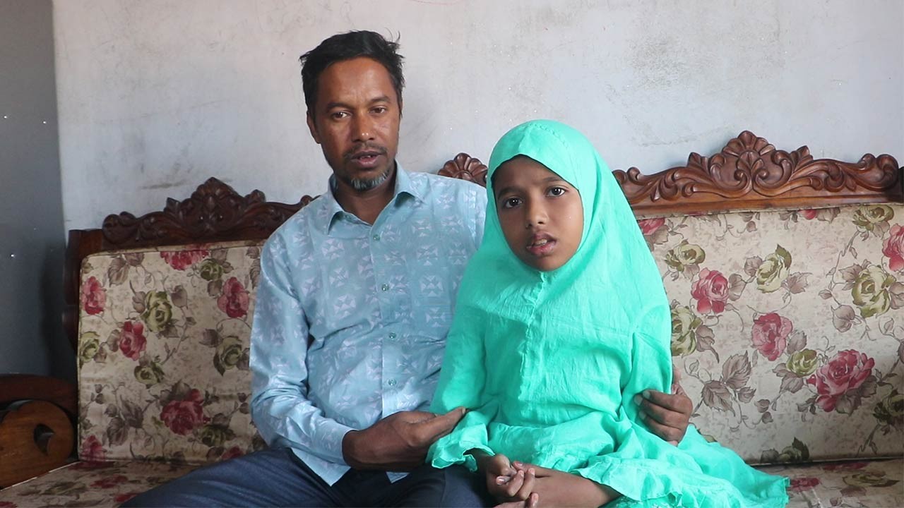 অপহৃত শিশু তাওবা নিজ বুদ্ধিমত্তায় পালিয়ে বাঁচল