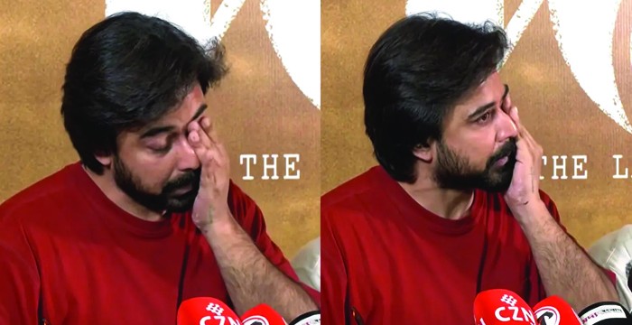 আমিও রক্তমাংসের মানুষ— বলেই কাঁদলেন নিশো