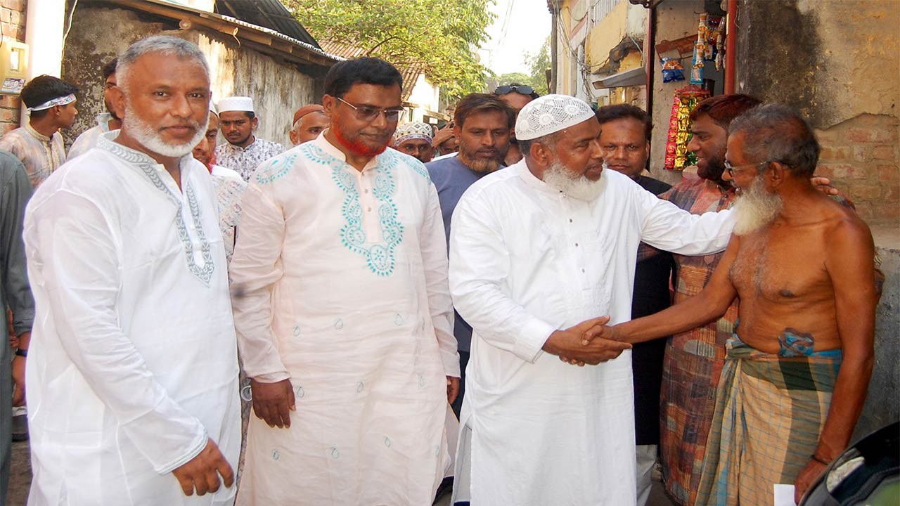 দাঁড়িপাল্লা বিজয়ী করতে দিনভর নির্বাচনী প্রচারণায় প্রার্থী সোহেল