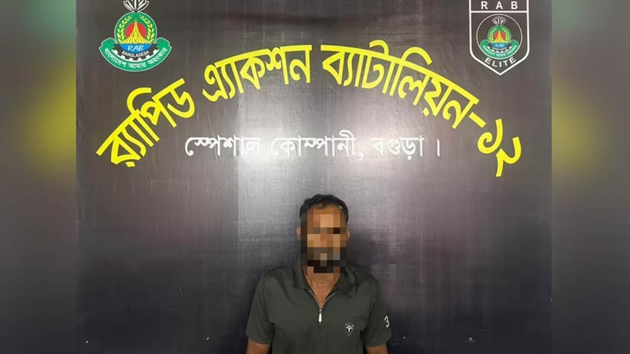 বগুড়ায় শয়ন হত্যা মামলার আসামি গ্রেফতার