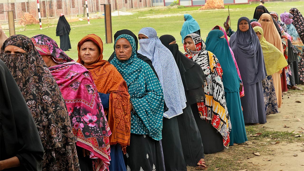 বগুড়া-৬ আসনে শান্তিপূর্ণ ভাবে নির্বাচন সম্পন্ন
