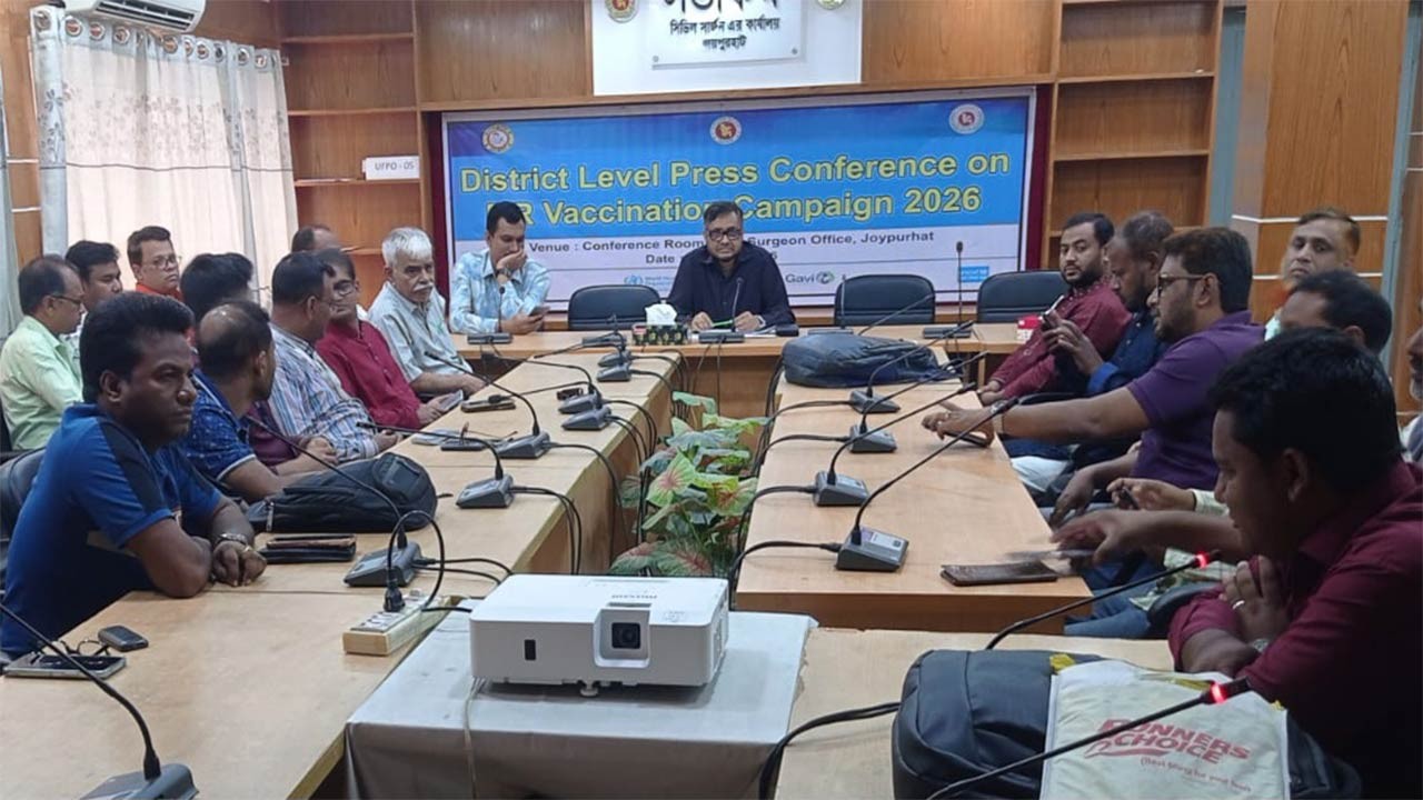 জয়পুরহাটে হাম-রুবেলা টিকাদান কার্যক্রম শুরু ২০ মে থেকে