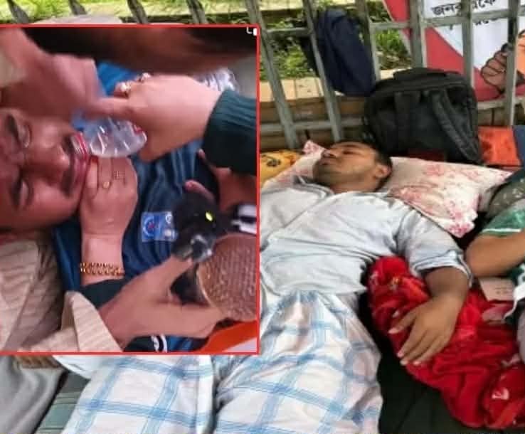 ৭২ ঘন্টা পর অনশন ভাঙলেন শিক্ষার্থীরা 