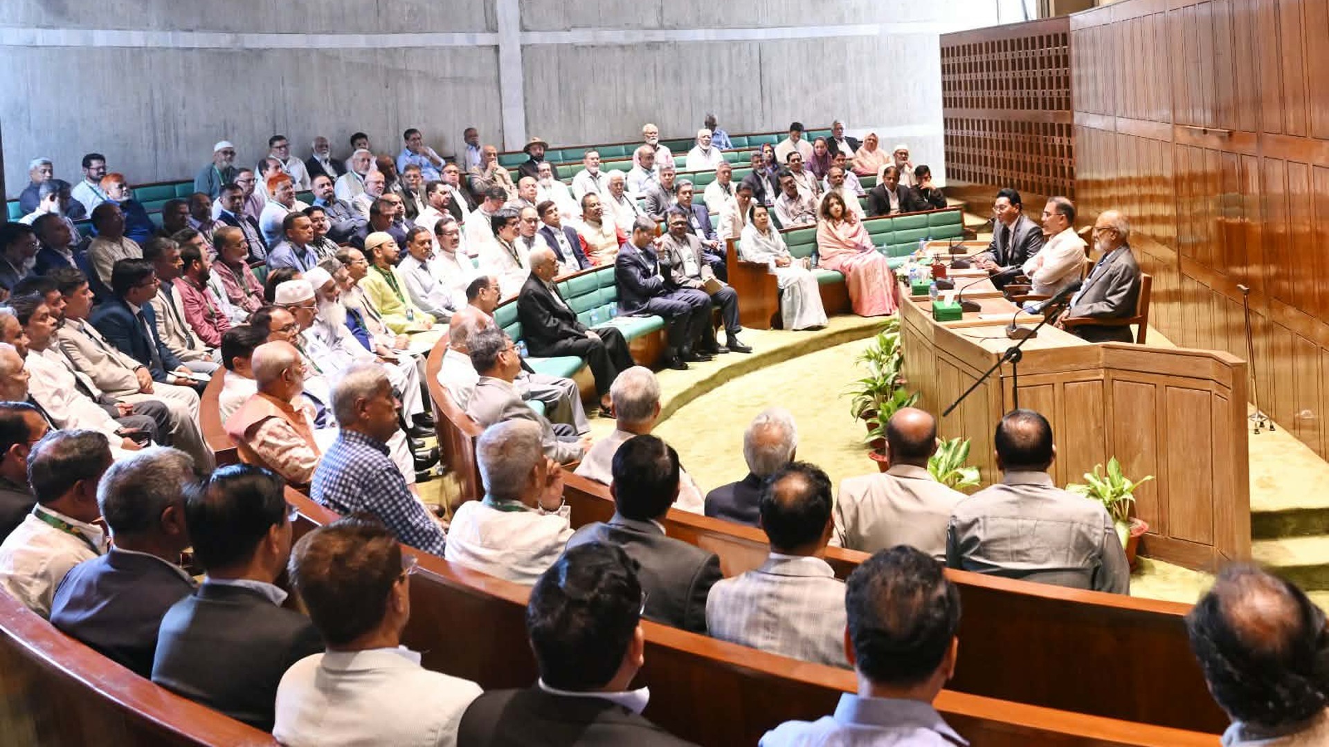 সরকারি দলের সংসদীয় সভা অনুষ্ঠিত