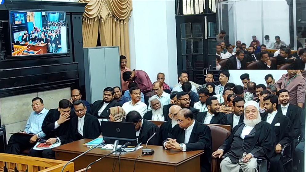 আবু সাইদ হত্যা মামলার রায়ের পর আসামিদের হট্টগোল, ‘জয় বাংলা’ স্লোগান