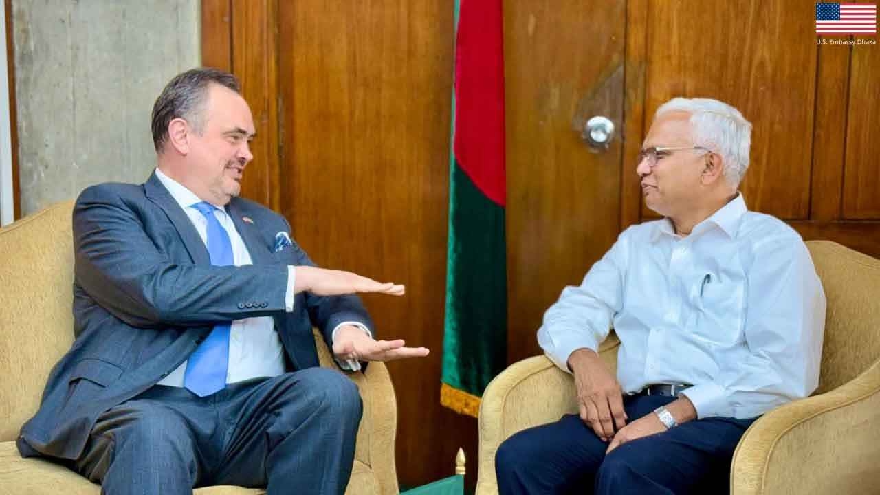 সমাজকল্যাণমন্ত্রীর সঙ্গে মা‌র্কিন রাষ্ট্রদূতের সাক্ষাৎ