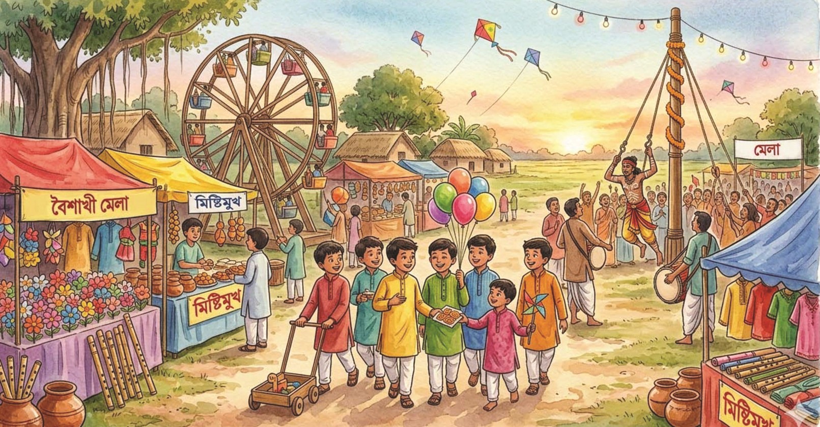 শৈশবের সেই বৈশাখী মেলা