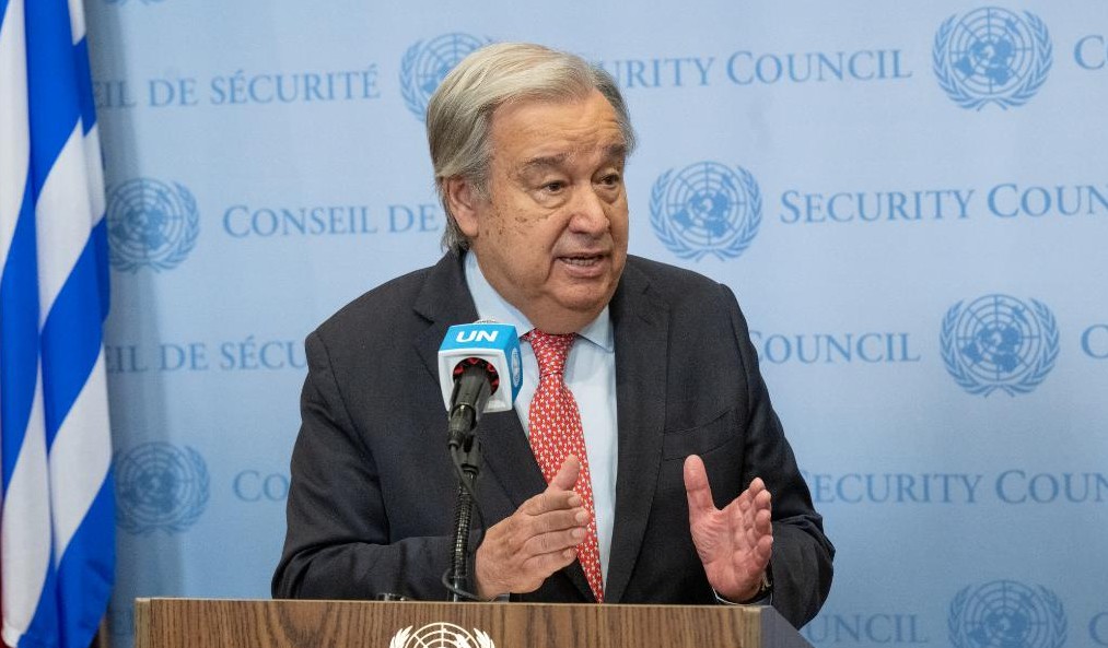 যুদ্ধ বন্ধে যুক্তরাষ্ট্র-ইসরায়েলের প্রতি জাতিসংঘ মহাসচিবের আহ্বান