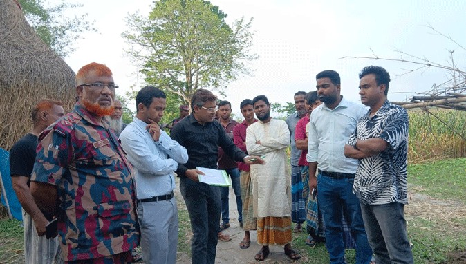 নীলফামারীতে অবৈধ দখল উচ্ছেদে প্রশাসনের আল্টিমেটাম  