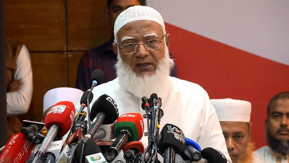 জুলাইয়ের বিপরীতে অবস্থান নিয়ে এ সরকার পার পাবে না : জামায়াত আমির