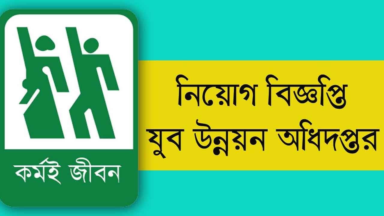 যুব উন্নয়ন অধিদপ্তরে ১০৩ অফিস সহায়ক নিয়োগ, আবেদন ফি ৫৬ টাকা