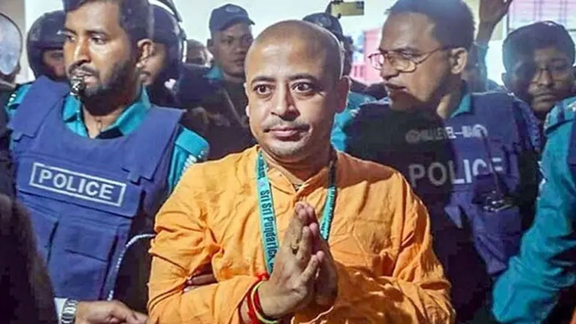 নালিশি মামলায় চিন্ময় কৃষ্ণ দাসের জামিন মঞ্জুর