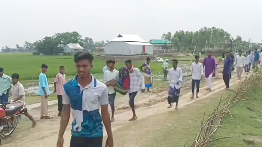 সুনামগঞ্জে বাঁধ কাটা নিয়ে সংঘর্ষে ২০ জন আহত, ১৪৪ ধারা জারি