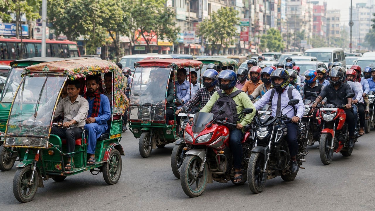 অটোরিকশা ও মোটরসাইকেলে কর আরোপের পরিকল্পনা করছে সরকার। এই সিদ্ধান্ত যৌক্তিক বলে মনে করেন কী?