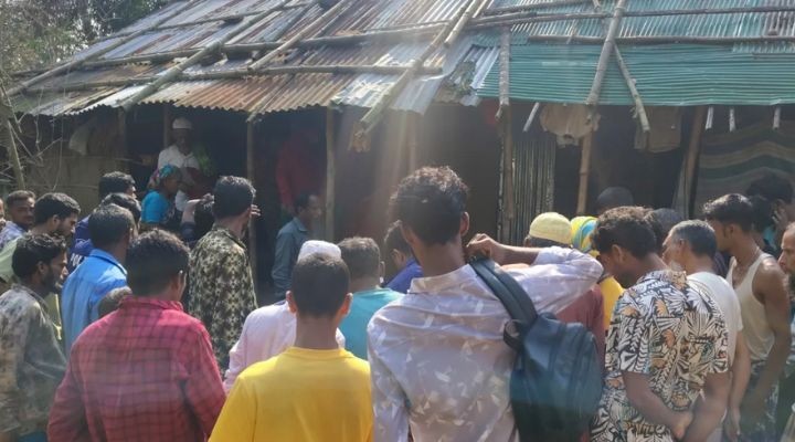 দোয়ারাবাজারে স্ত্রীর সঙ্গে ঝগড়ার পর স্বামীর রহস্যজনক মৃত্যু ,স্ত্রী আটক