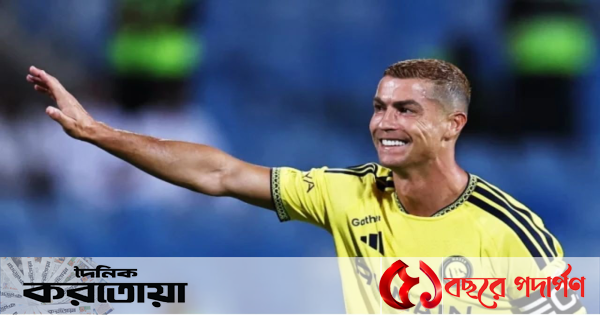 মাঠে ফিরেই গোল রোনালদোর, বড় জয় আল নাসরের